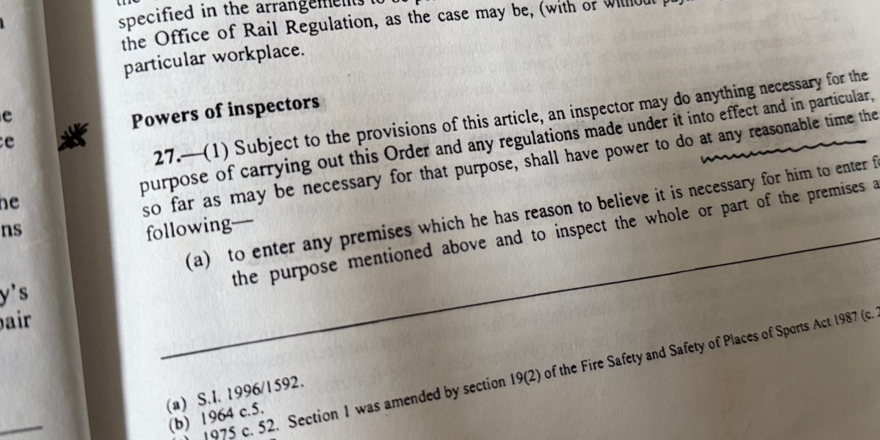 Successful A27 Prosecution Leads to large Fine