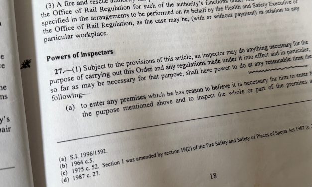 Successful A27 Prosecution Leads to large Fine